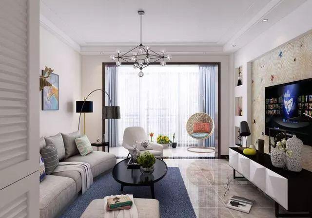 18 American style living room renderings, nice and practical!