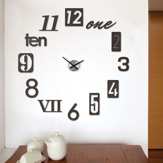 19 Clock Decoration Ideas For Home Decor