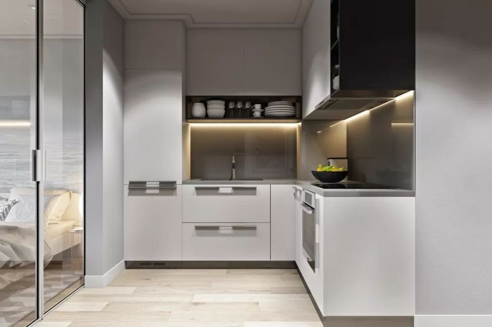 Different styles of L-shaped kitchen #kitchen # lshapedkitchen