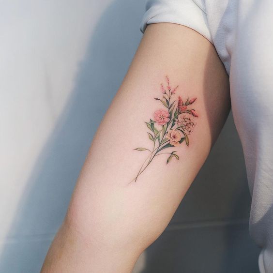 45+ stylish design ideas for flower tattoo - Page 28 of 45 - SooPush