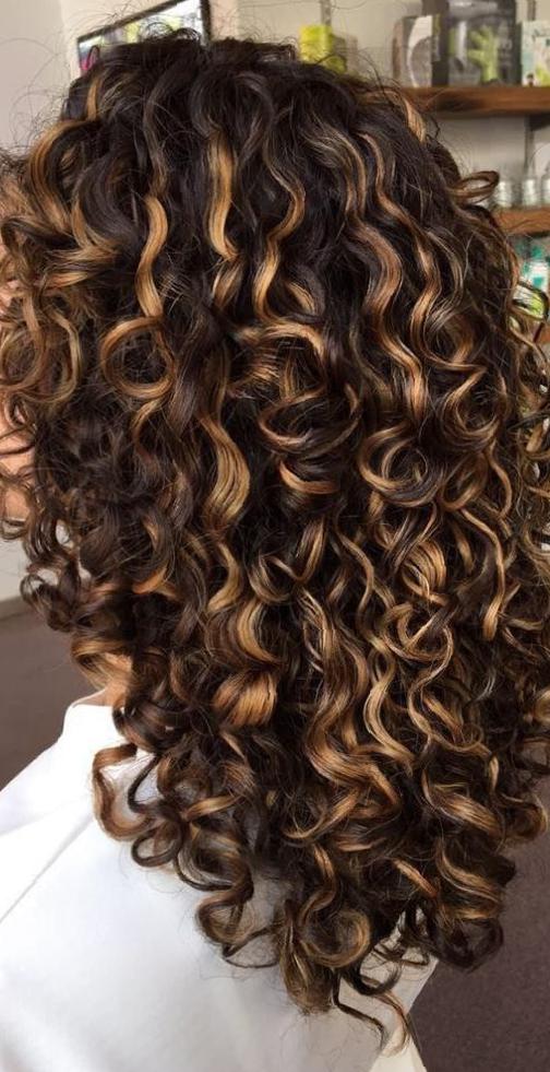 35 Fashionable Curl Hairstyles will be Trendy  curly hair, hairstyles, fashionable hair